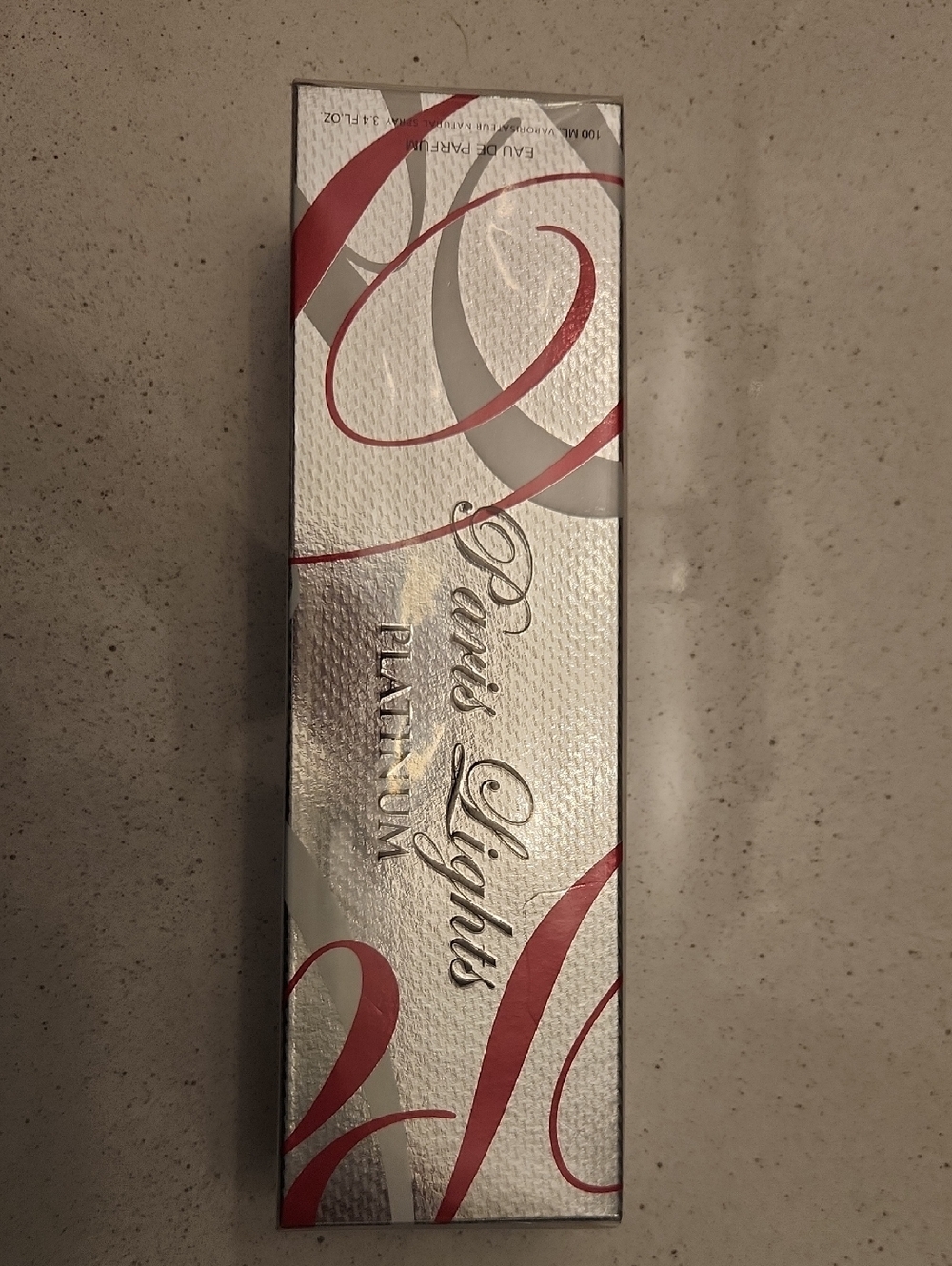 Platinum Eau de Parfum - Silver & Red